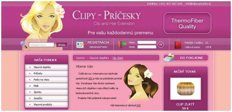 Clipy a príèesky